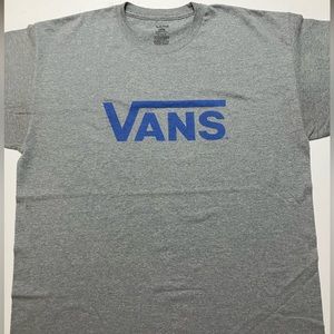 Vans Gray Short Sleeve T-shirt Unisex